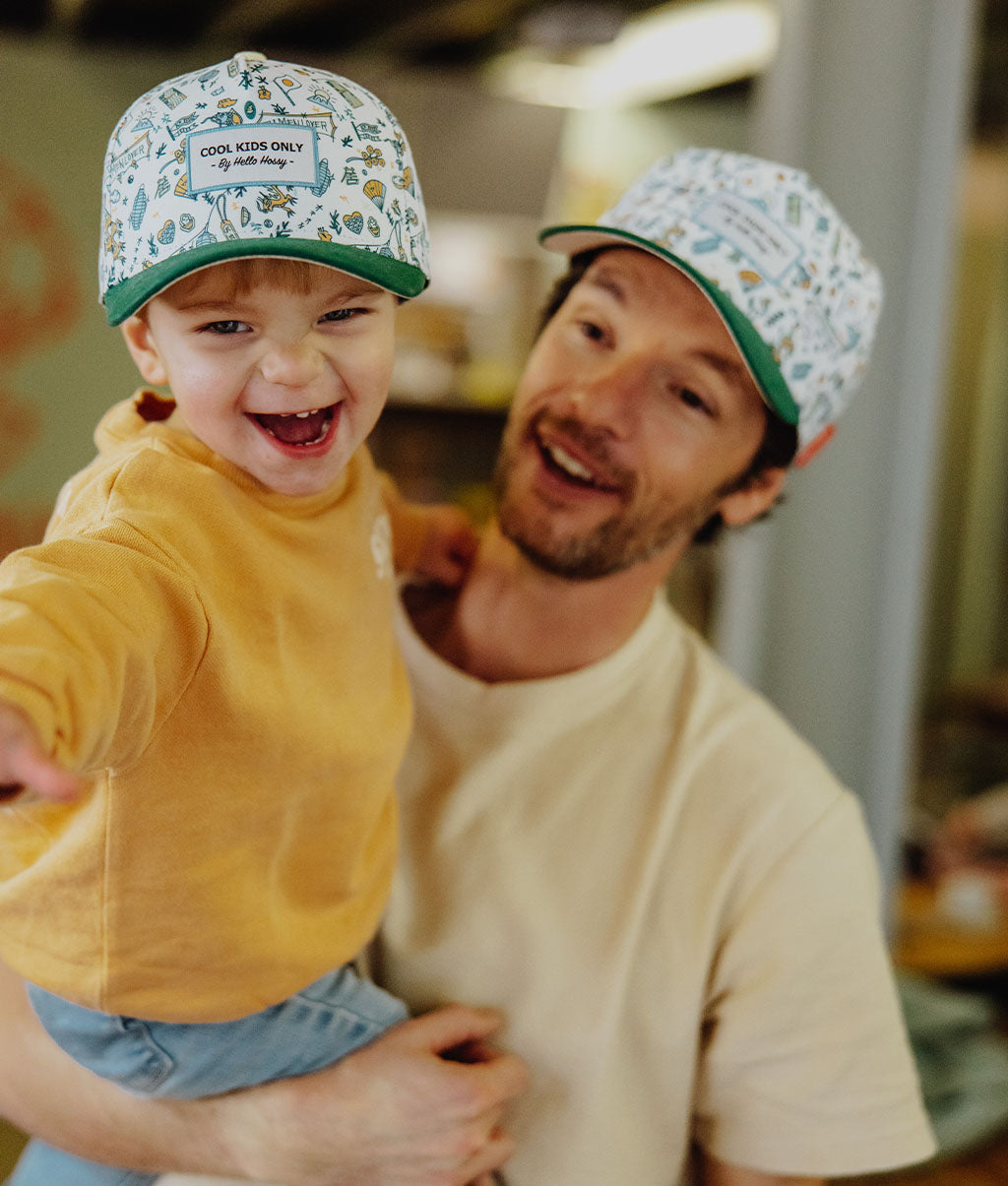 Casquette Parents-Enfants Japan, visière courbée, matchy-matchy, éco-responsable, dès 9 mois, Cool Kids Only !