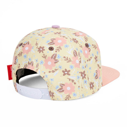 Casquette Enfants Pastel Blossom, visière plate, éco-responsable, certifiée Oeko-Tex, dès 9 mois, Cool Kids Only !