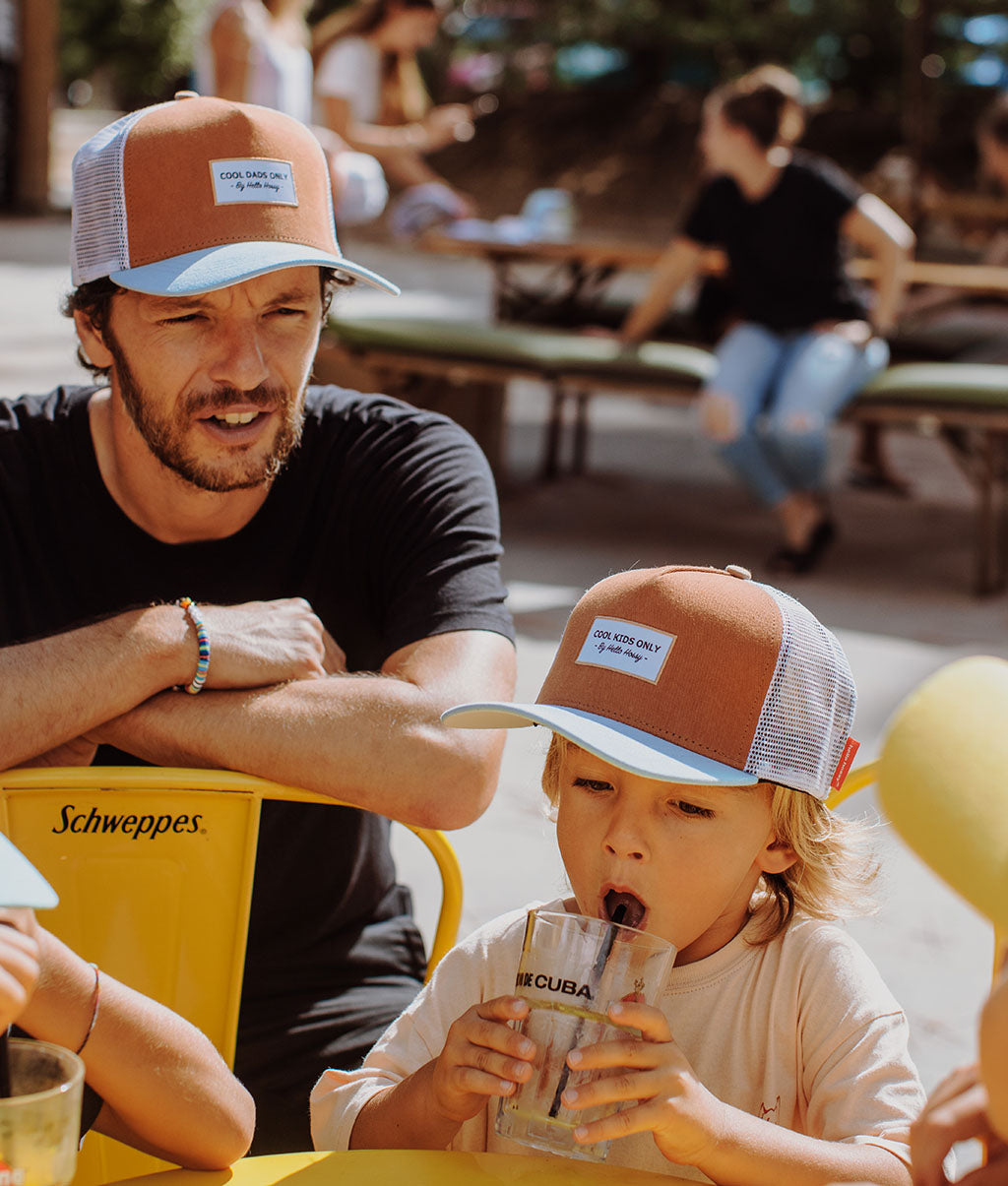 Casquette Parents-Enfants Mini Lake, style Trucker, matchy-matchy, éco-responsable, dès 9 mois, Cool Kids Only !