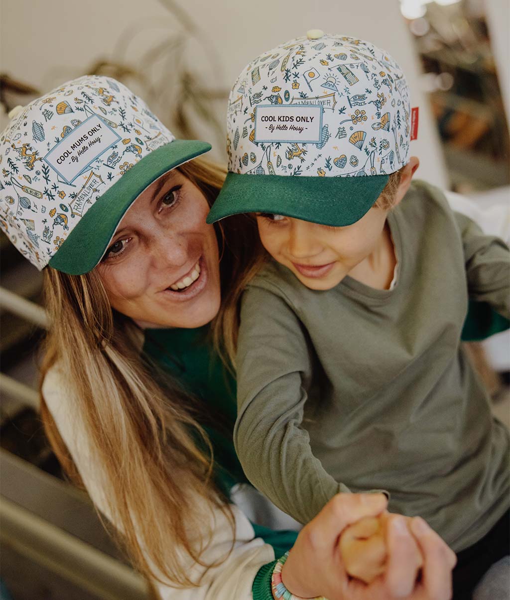 Casquette Parents-Enfants Japan, visière courbée, matchy-matchy, éco-responsable, dès 9 mois, Cool Kids Only !