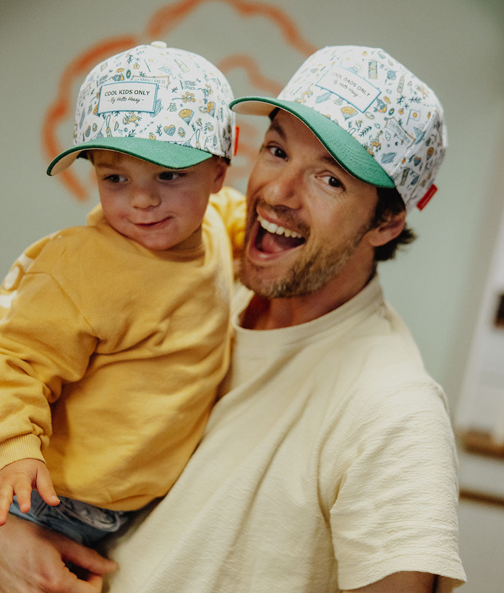 Casquette Parents-Enfants Japan, visière courbée, matchy-matchy, éco-responsable, dès 9 mois, Cool Kids Only !