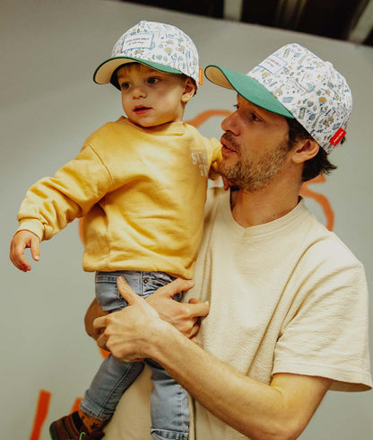 Casquette Parents-Enfants Japan, visière courbée, matchy-matchy, éco-responsable, dès 9 mois, Cool Kids Only !