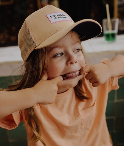 Casquette Enfants Mini Melba, style Trucker, éco-responsable, certifiée Oeko-Tex, dès 9 mois, Cool Kids Only !