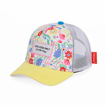 Casquette Enfants Garden Party, style Trucker, éco-responsable, certifiée Oeko-Tex, dès 9 mois, Cool Kids Only !