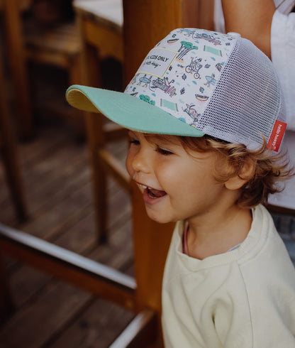 Casquette Enfants Lalalandes, style Trucker, éco-responsable, certifiée Oeko-Tex, dès 9 mois, Cool Kids Only !