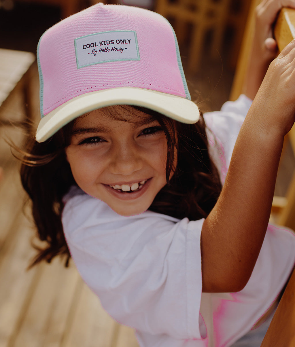 Casquette Parents-Enfants Mini Poppy, style Trucker, matchy-matchy, éco-responsable, dès 9 mois, Cool Kids Only !