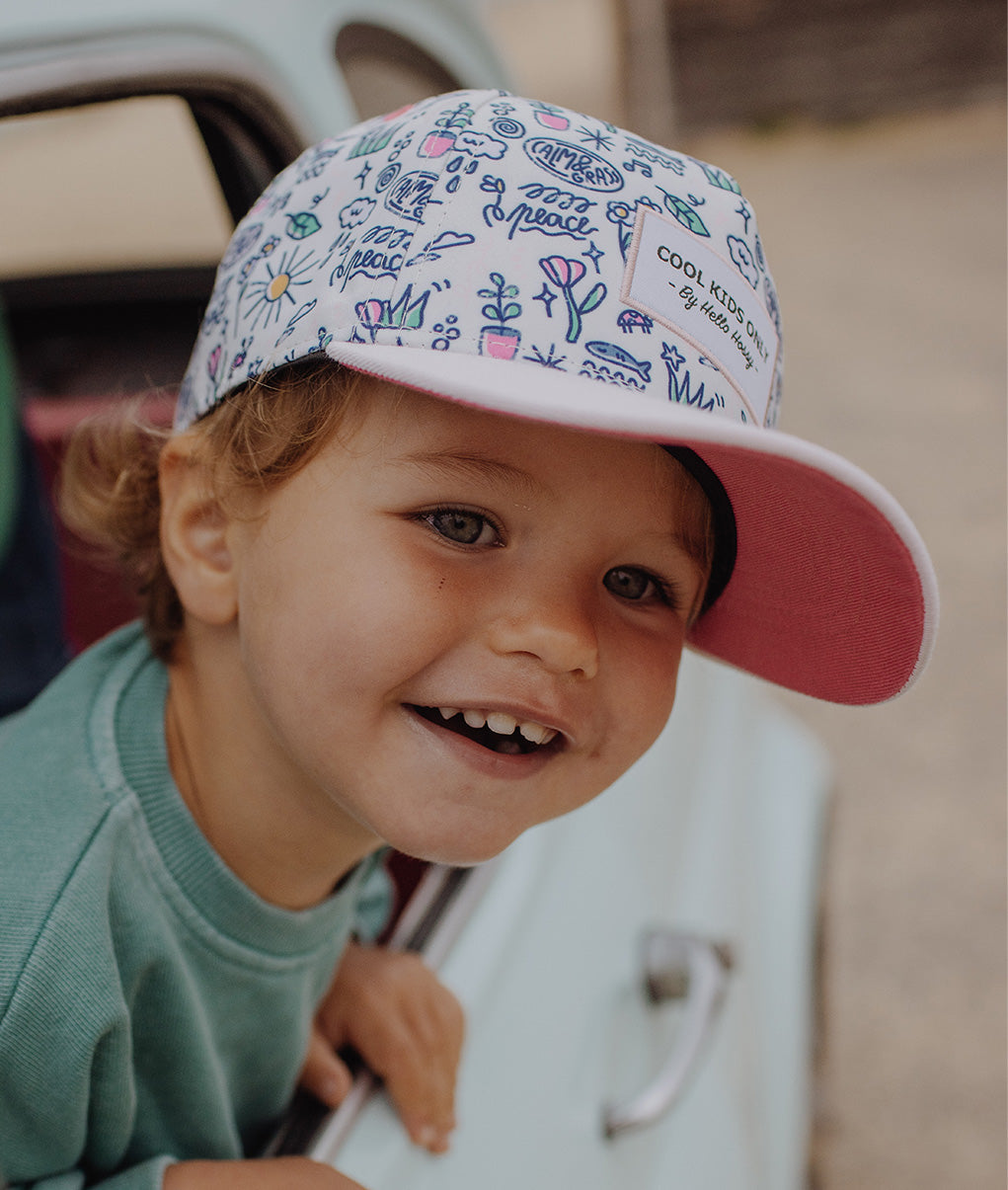 Casquette Enfants Playground, visière courbée, éco-responsable, certifiée Oeko-Tex, dès 9 mois, Cool Kids Only !