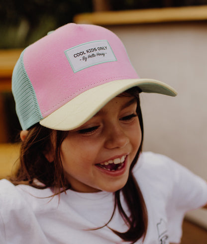 Casquette Parents-Enfants Mini Poppy, style Trucker, matchy-matchy, éco-responsable, dès 9 mois, Cool Kids Only !