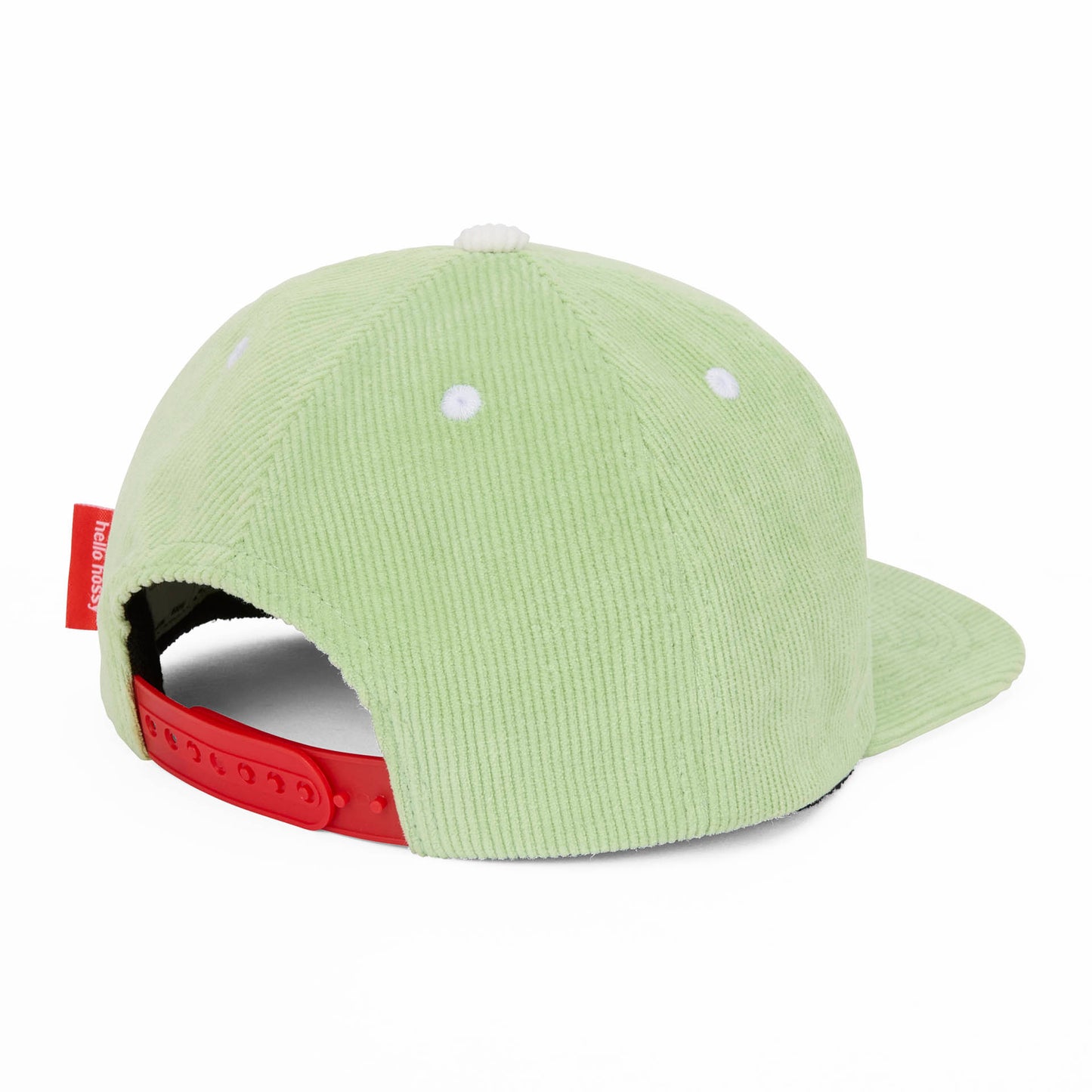 Casquette Enfants Mini Kiwi, visière plate, velours, certifiée Oeko-Tex, dès 9 mois, Cool Kids Only !