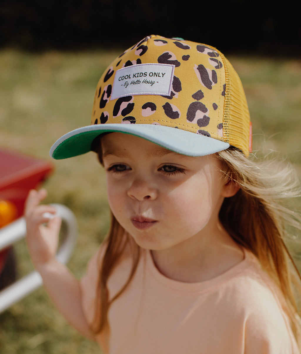 Casquette Enfants Panther, style Trucker, éco-responsable, certifiée Oeko-Tex, dès 9 mois, Cool Kids Only !