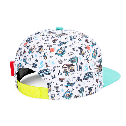 Casquette Parents-Enfants Hossegor, visière plate, matchy-matchy, éco-responsable, dès 9 mois, Cool Kids Only !