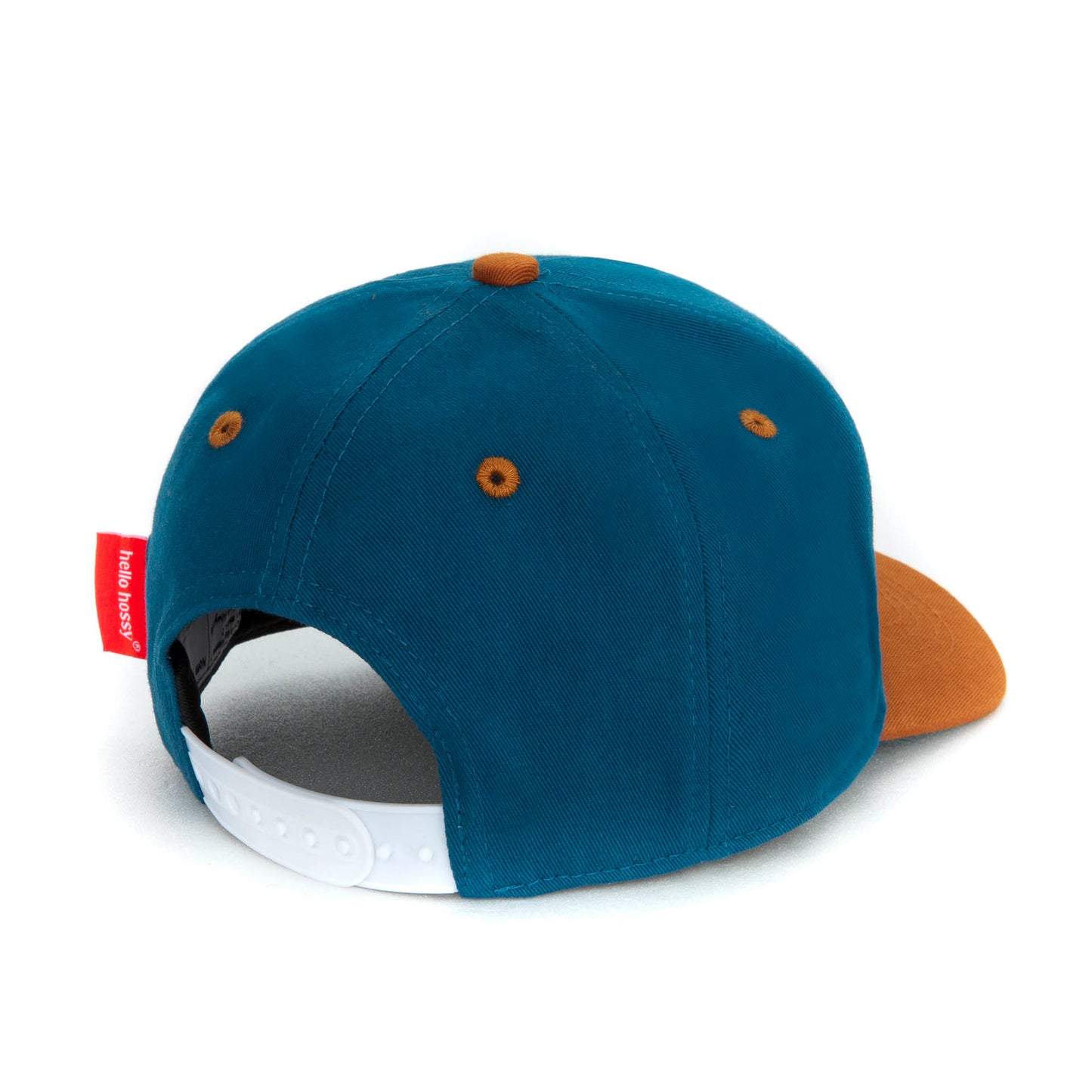 Casquette Parents-Enfants Mini Duck Blue, visière courbée, matchy-matchy, 100% coton biologique, dès 9 mois, Cool Kids Only !