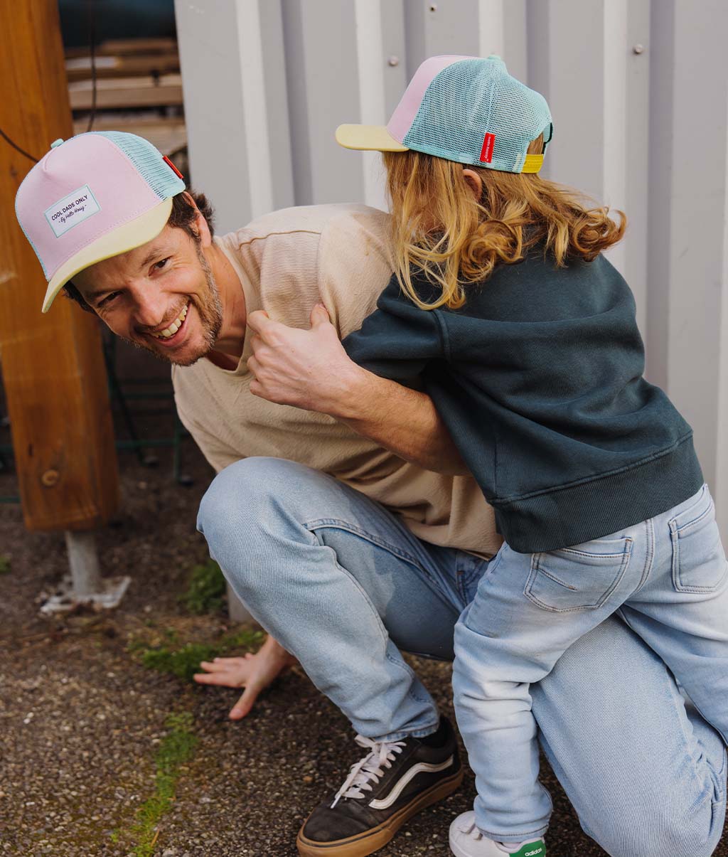 Casquette Parents-Enfants Mini Poppy, style Trucker, matchy-matchy, éco-responsable, dès 9 mois, Cool Kids Only !