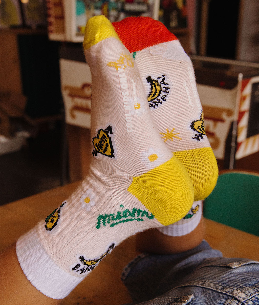 Chaussettes Enfants Market, coton biologique, accessoire coloré, cadeau enfant, dès 1 an, Cool Kids Only !