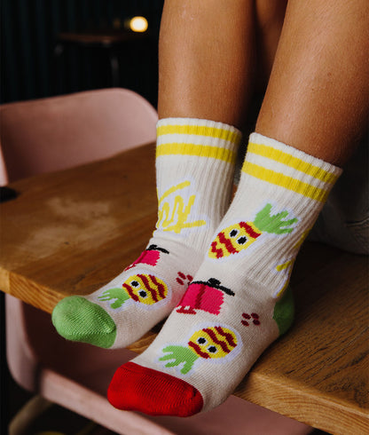 Chaussettes Enfants Cool Trip, coton biologique, accessoire coloré, cadeau enfant, dès 1 an, Cool Kids Only !