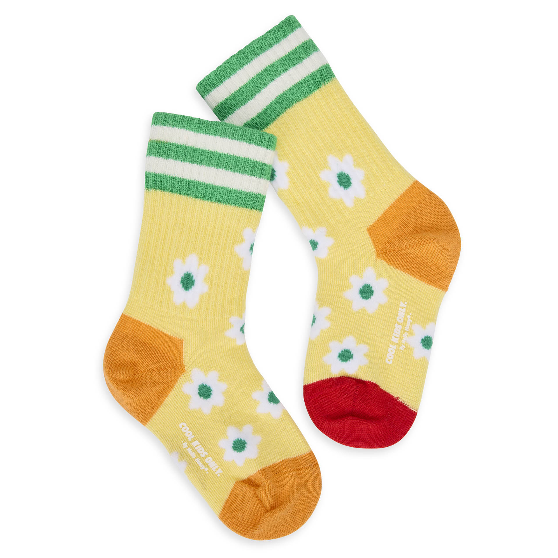 Chaussettes Enfants Hippie, coton biologique, accessoire coloré, cadeau enfant, dès 1 an, Cool Kids Only !