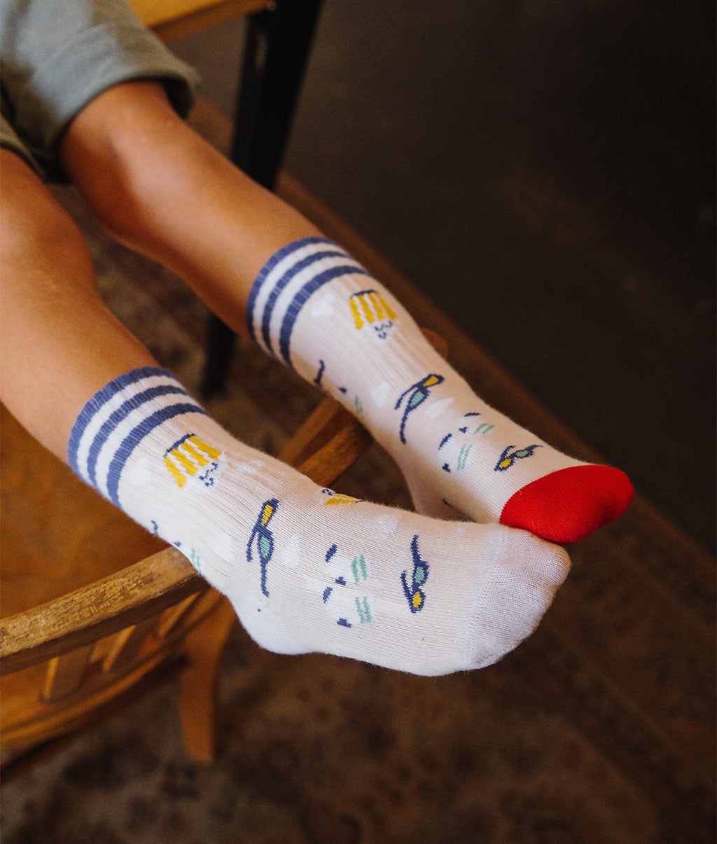 Chaussettes Enfants Enjoy, coton biologique, accessoire coloré, cadeau enfant, dès 1 an, Cool Kids Only !