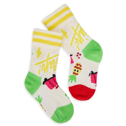 Chaussettes Enfants Cool Trip, coton biologique, accessoire coloré, cadeau enfant, dès 1 an, Cool Kids Only !