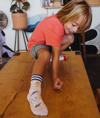 Chaussettes Enfants Enjoy, coton biologique, accessoire coloré, cadeau enfant, dès 1 an, Cool Kids Only !