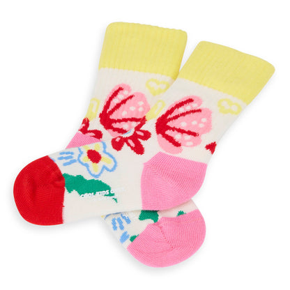 Chaussettes Enfants Garden Party, coton biologique, accessoire coloré, cadeau enfant, dès 1 an, Cool Kids Only !