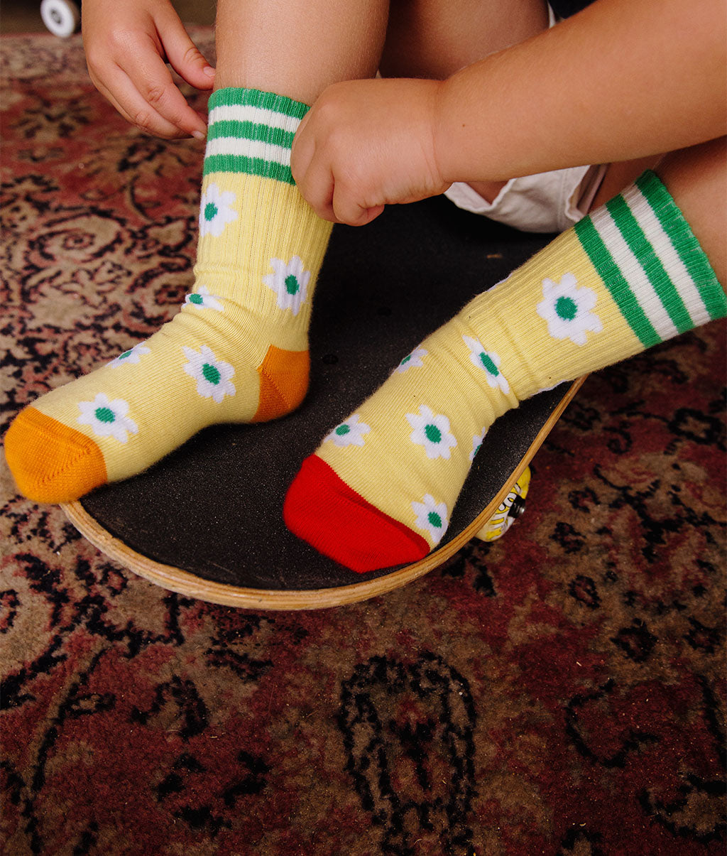 Chaussettes Enfants Hippie, coton biologique, accessoire coloré, cadeau enfant, dès 1 an, Cool Kids Only !