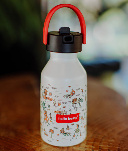 Gourde Enfants Jungly : Isotherme, 350ml, adaptée aux enfants, Cool Kids Only !