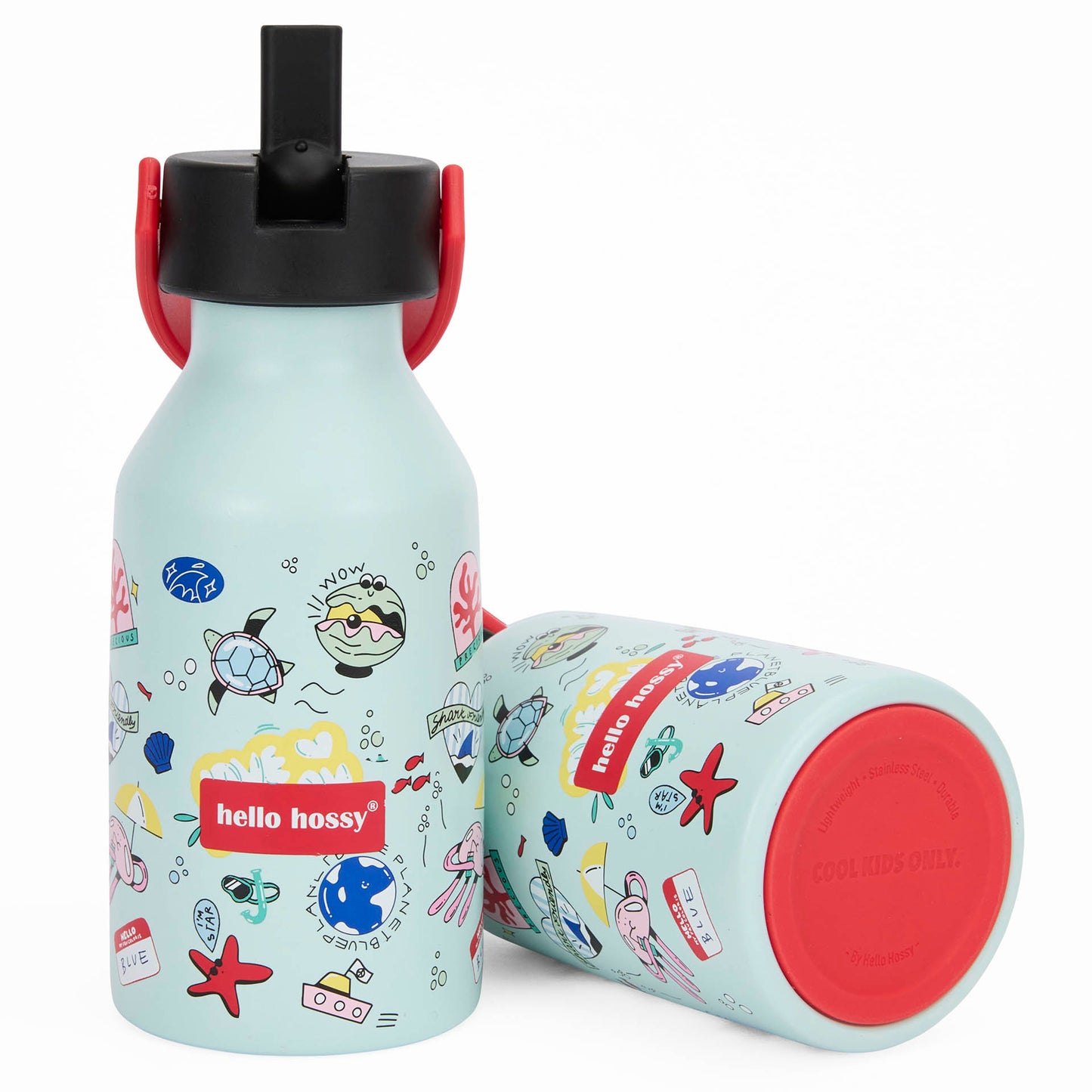 Gourde Enfants Ocean Lover : Isotherme, 350ml, adaptée aux enfants, Cool Kids Only !