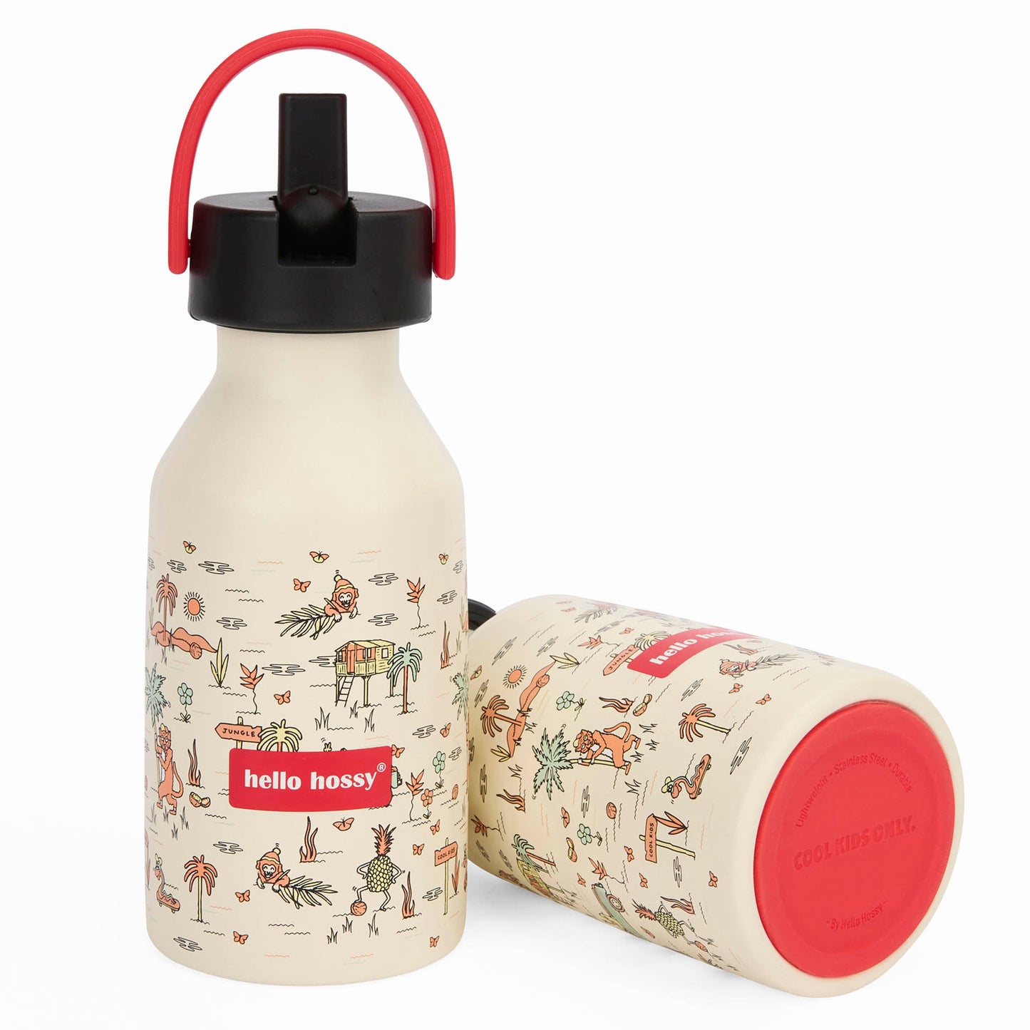 Gourde Enfant Jungly : Isotherme, 350ml, adaptée aux enfants, Cool Kids Only !