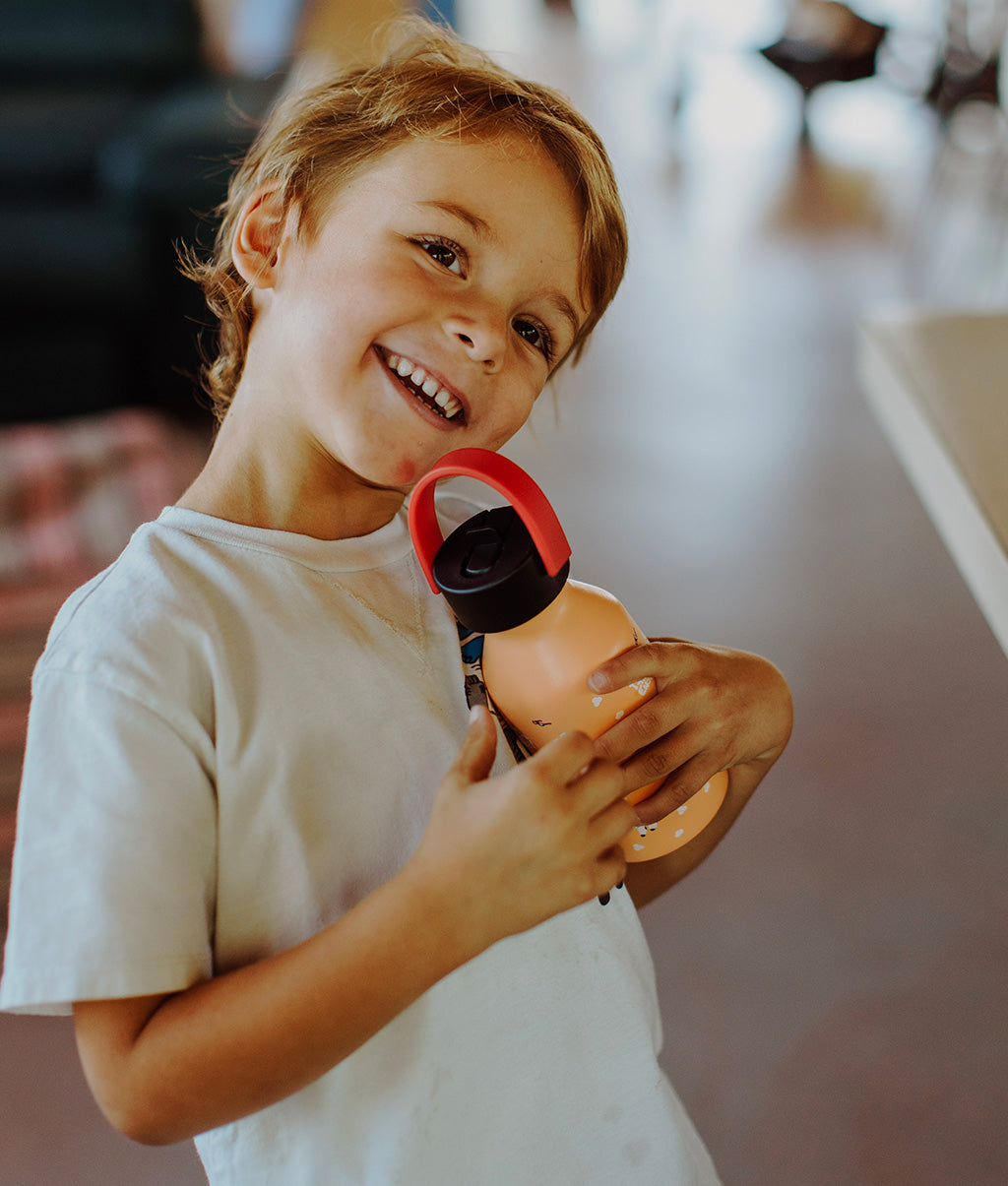 Gourde Enfants Enjoy : Isotherme, 350ml, adaptée aux enfants, Cool Kids Only !