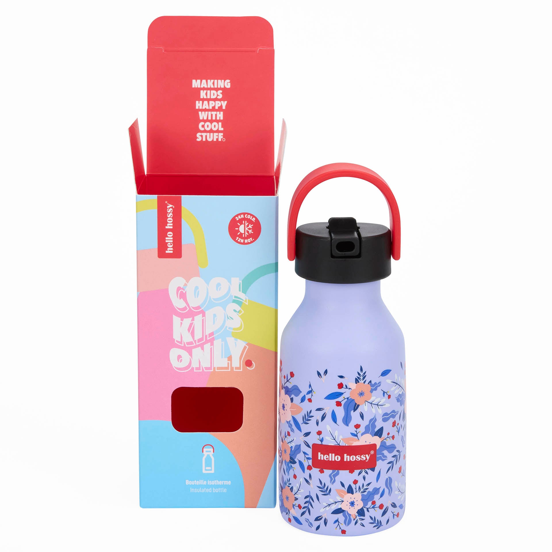 Gourde Enfants Champêtre : Isotherme, 350ml, adaptée aux enfants, Cool Kids Only !