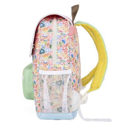 Rugzak kind prints multicolore bloemen nettas Hello Hossy
