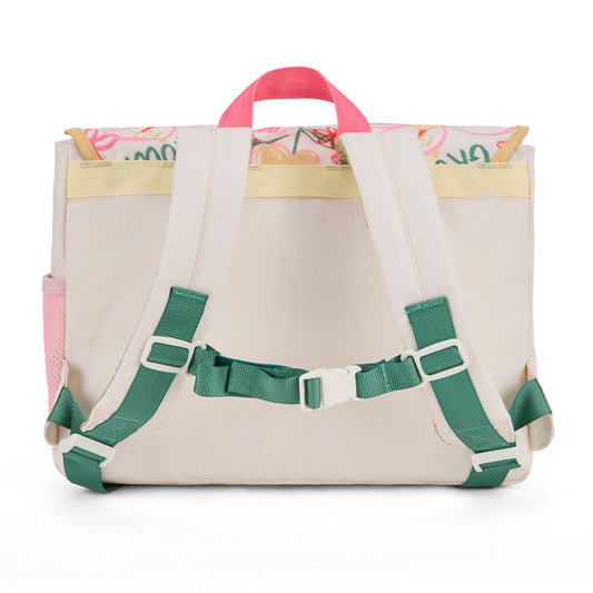 Flower Artwork Schooltas