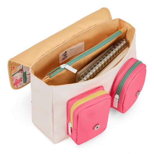 Flower Artwork Schooltas