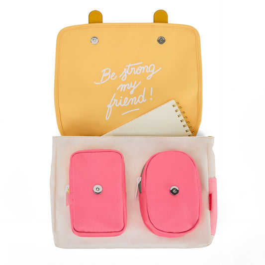 Flower Artwork Schooltas