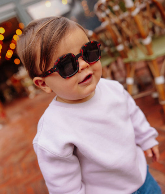 Lunettes de soleil Enfants Hossy Craky, colorées, verres catégorie 3, UV400, verres polarisés, dès 9 mois, Cool Kids Only !