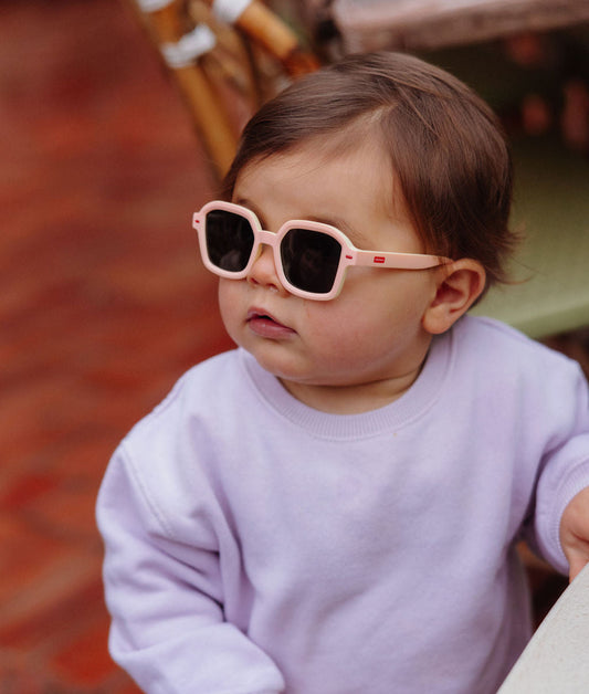 Lunettes de soleil Bébé Hossy Jane, colorées, verres catégorie 3, UV400, verres polarisés, dès 9 mois, Cool Kids Only !