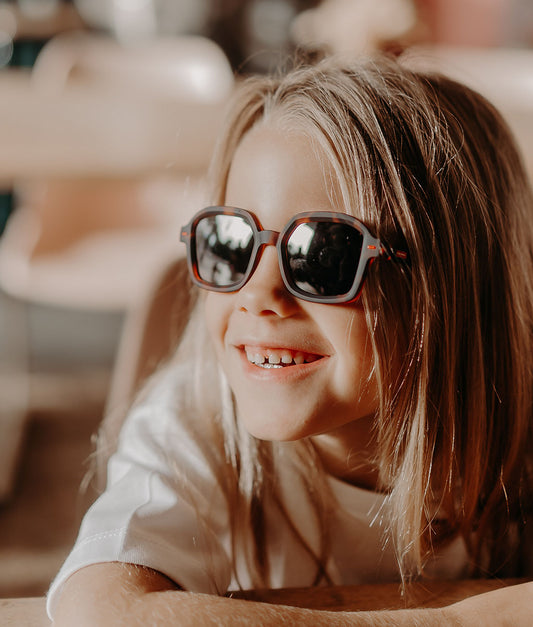 Lunettes de soleil Enfants Hossy Craky, colorées, verres catégorie 3, UV400, verres polarisés, dès 2 ans, Cool Kids Only !