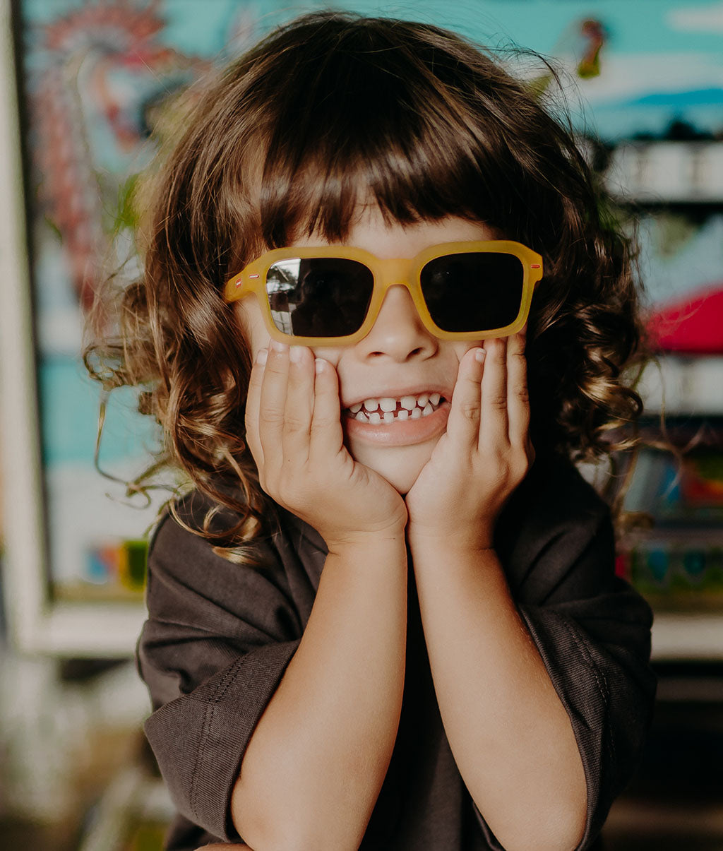 Lunettes de soleil Enfants Morzi July, colorées, verres catégorie 3, UV400, verres polarisés, dès 2 ans, Cool Kids Only !