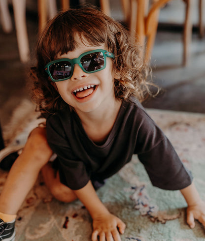 Lunettes de soleil Enfants Morzi Josh, colorées, verres catégorie 3, UV400, verres polarisés, dès 2 ans, Cool Kids Only !