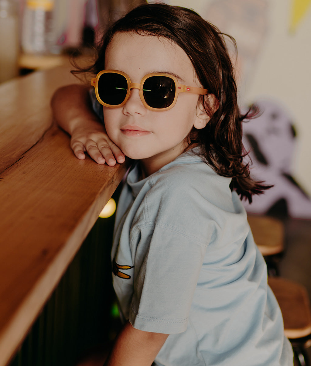 Lunettes de soleil Enfants Koody Jonhy, colorées, verres catégorie 3, UV400, verres polarisés, dès 2 ans, Cool Kids Only !