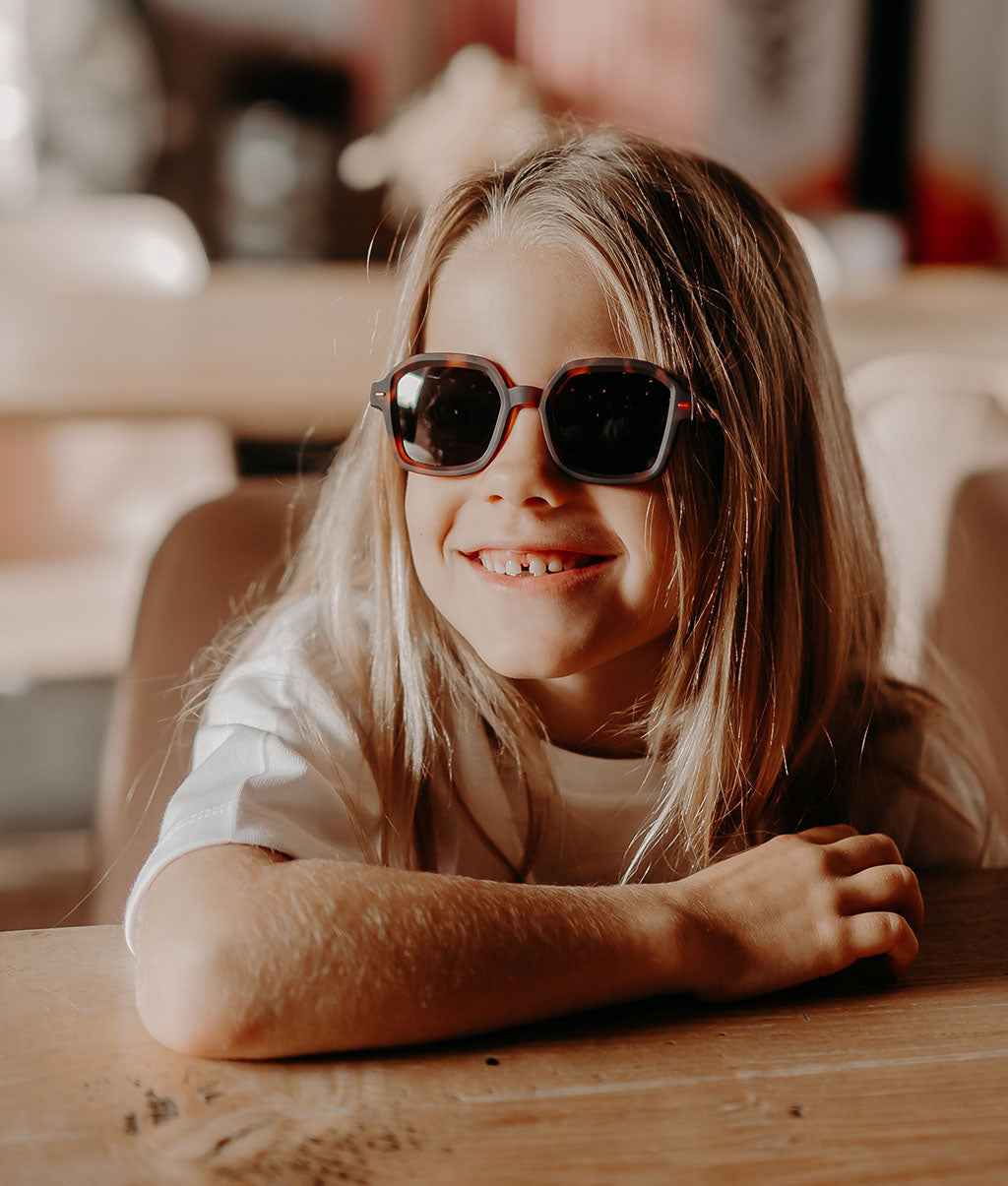 Lunettes de soleil Enfants Hossy Craky, colorées, verres catégorie 3, UV400, verres polarisés, dès 2 ans, Cool Kids Only !