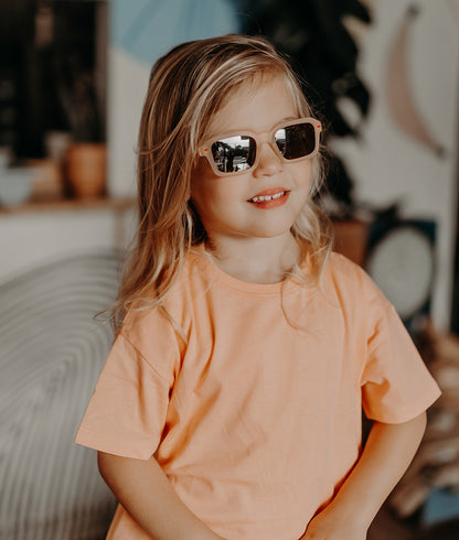 Lunettes de soleil Enfants Morzi Kate, colorées, verres catégorie 3, UV400, verres polarisés, dès 2 ans, Cool Kids Only !