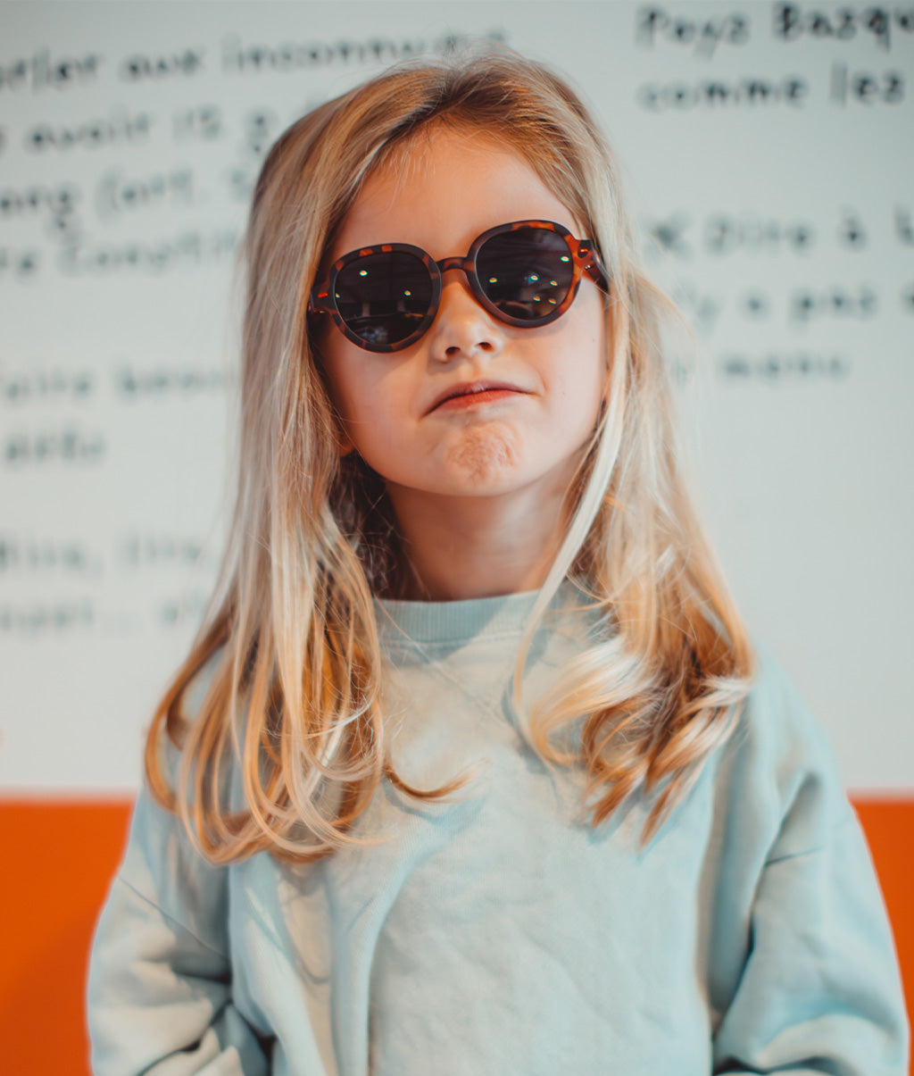 Lunettes de soleil Enfants Megy Craky, colorées, verres catégorie 3, UV400, verres polarisés, dès 2 ans, Cool Kids Only !