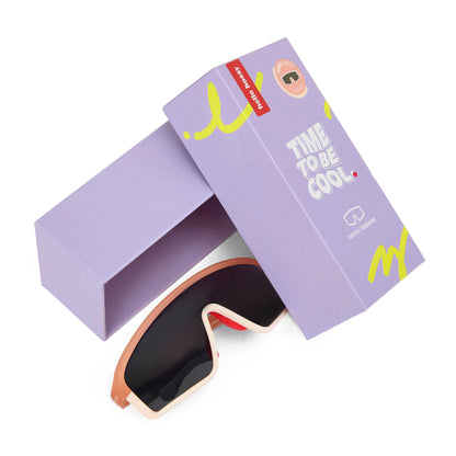 Lunettes de soleil Enfants Plany Betty, colorées, verres catégorie 3, UV400, verres polarisés, dès 2 ans, Cool Kids Only !