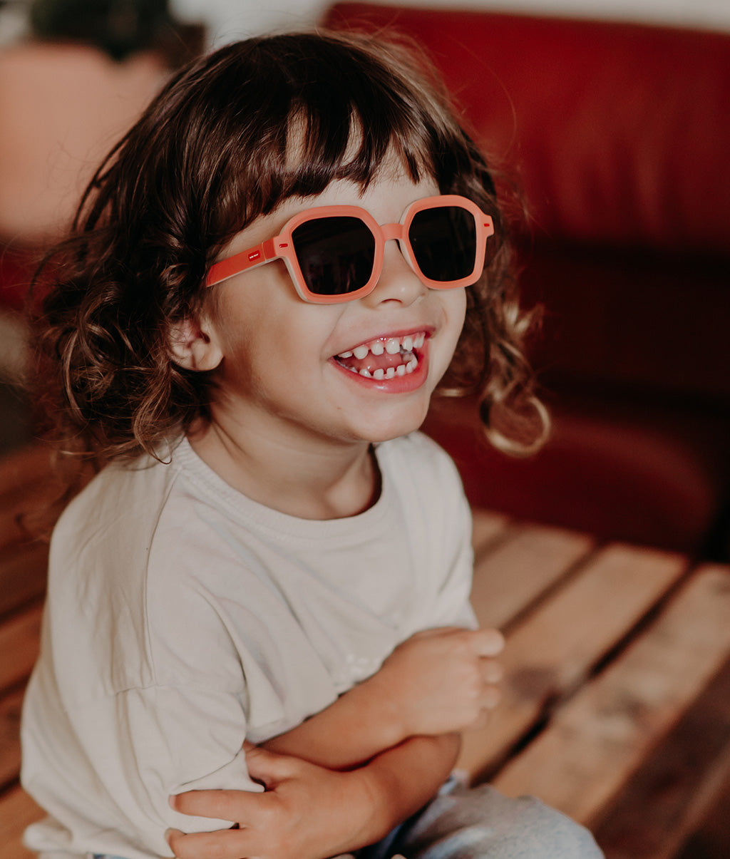 Lunettes de soleil Enfants Hossy Vera, colorées, verres catégorie 3, UV400, verres polarisés, dès 2 ans, Cool Kids Only !