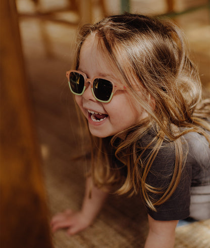 Lunettes de soleil Enfants Mini Mia, colorées, verres catégorie 3, UV400, verres polarisés, dès 2 ans, Cool Kids Only !