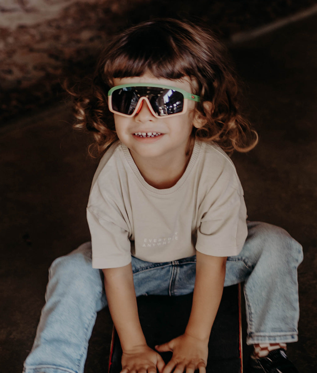 Lunettes de soleil Enfants Plany Hope, colorées, verres catégorie 3, UV400, verres polarisés, dès 2 ans, Cool Kids Only !