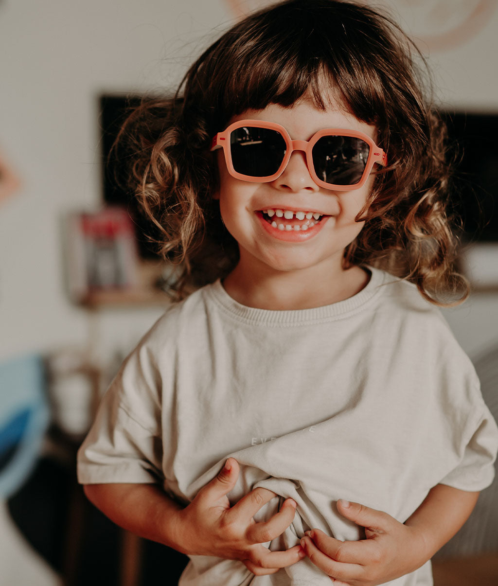 Lunettes de soleil Enfants Hossy Vera, colorées, verres catégorie 3, UV400, verres polarisés, dès 2 ans, Cool Kids Only !