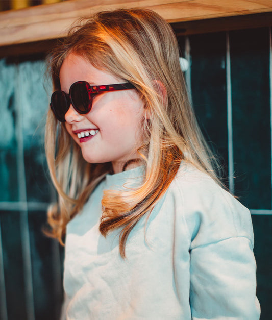 Lunettes de soleil Enfants Megy Craky, colorées, verres catégorie 3, UV400, verres polarisés, dès 2 ans, Cool Kids Only !