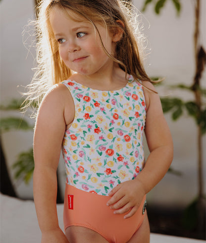 Maillot de Bain Fille Watercolor anti-uv, une pièce, Cool Kids Only !